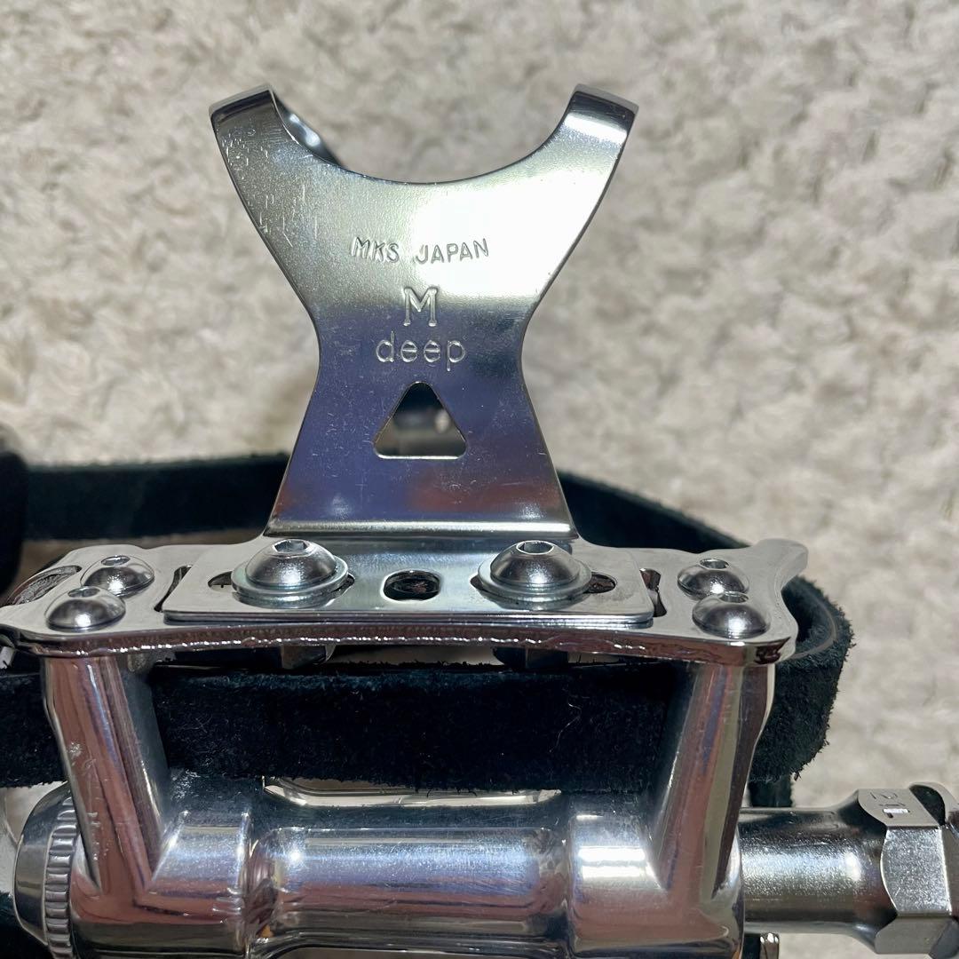 MKS シルバンロードネクスト　トゥクリップ　ストラップ3点セット