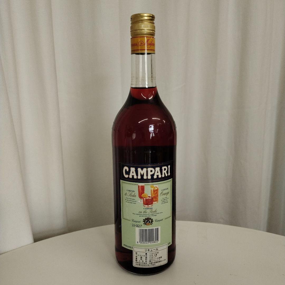 【未開栓】CAMpari 1000ml 28.5% 6本セット