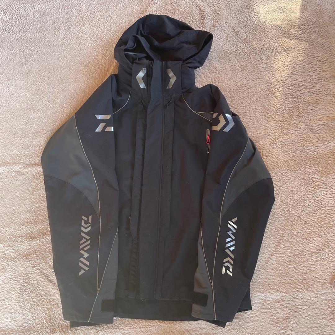 ダイワ 防寒着防水レインウェア ブラックゴアテックス