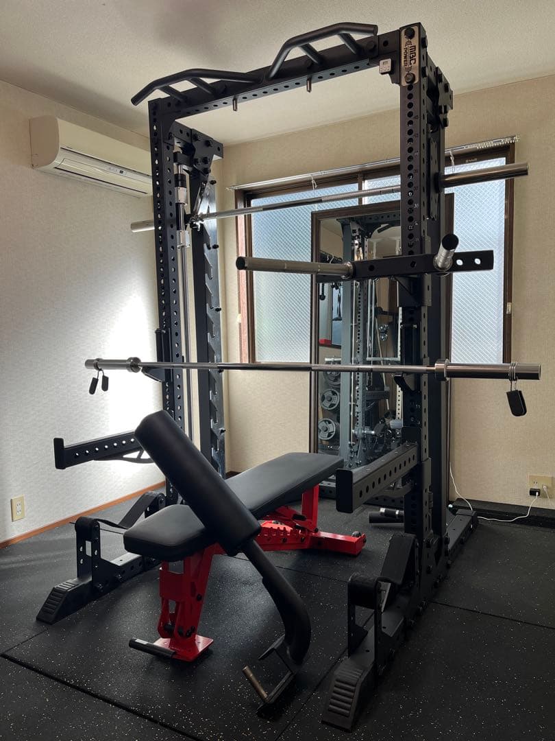 MBCパワー　スクワットスタンドスミス　インクラインコンパクトベンチ他オプション