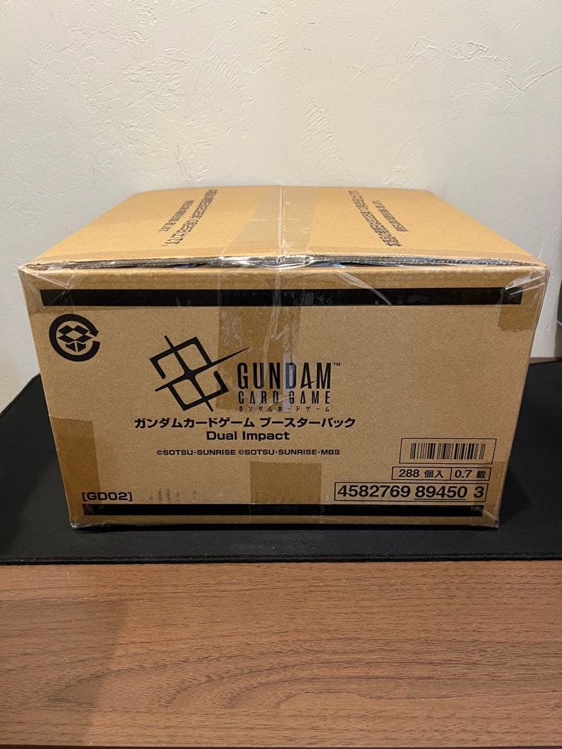 ガンダムカードゲーム　Dual impact 1カートン　新品未開封