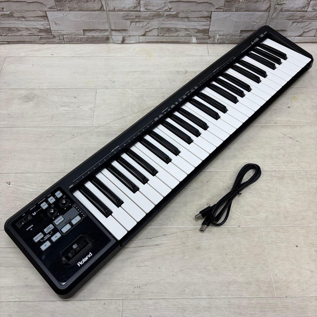 Roland ローランド 49鍵盤 USB MIDIキーボード A-49 ④