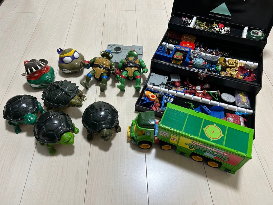 Tao！！ミュータントタートルズ ミニタートルズ フィギュア セット！！