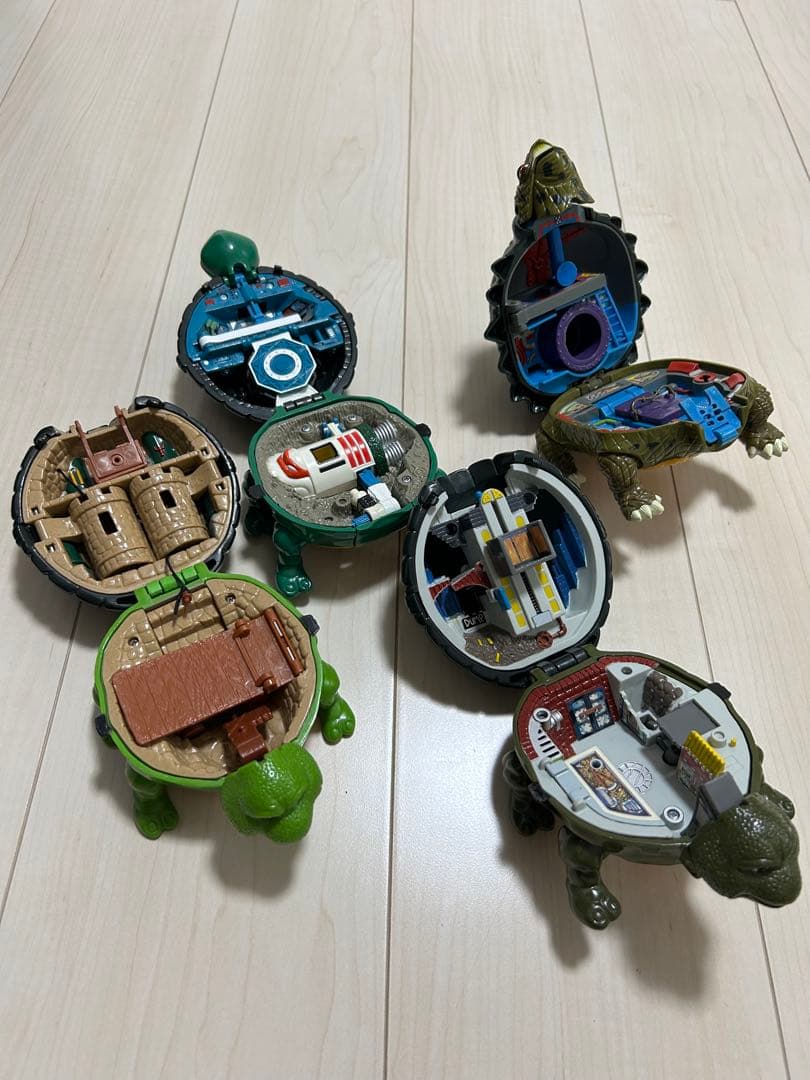 Tao！！ミュータントタートルズ ミニタートルズ フィギュア セット！！