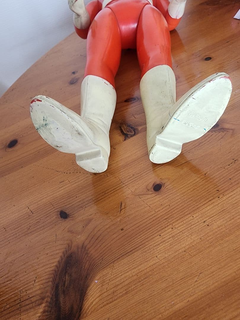 当時物　ブルマァク　レッドマン　面取れ