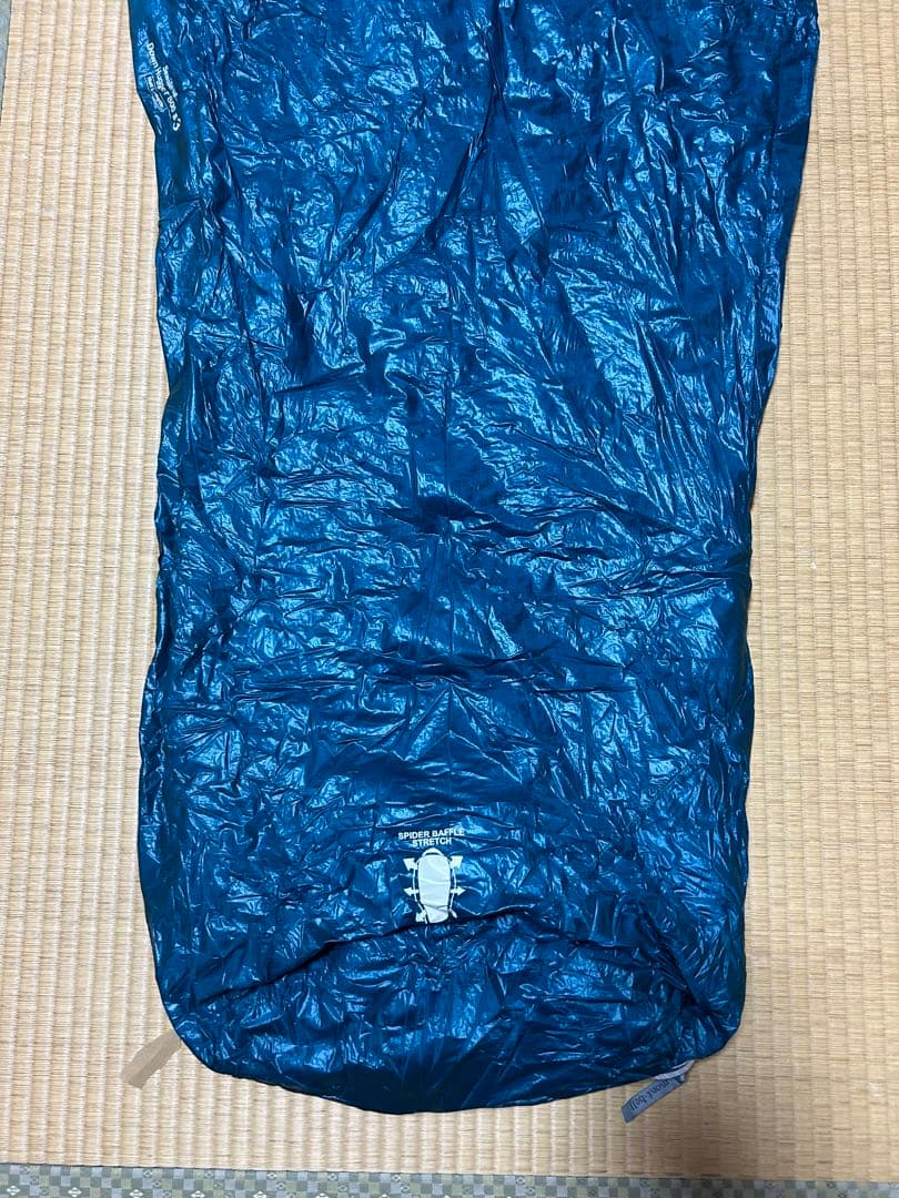 【美品】モンベル シームレス ダウンハガー800 #3 ハーフレングス