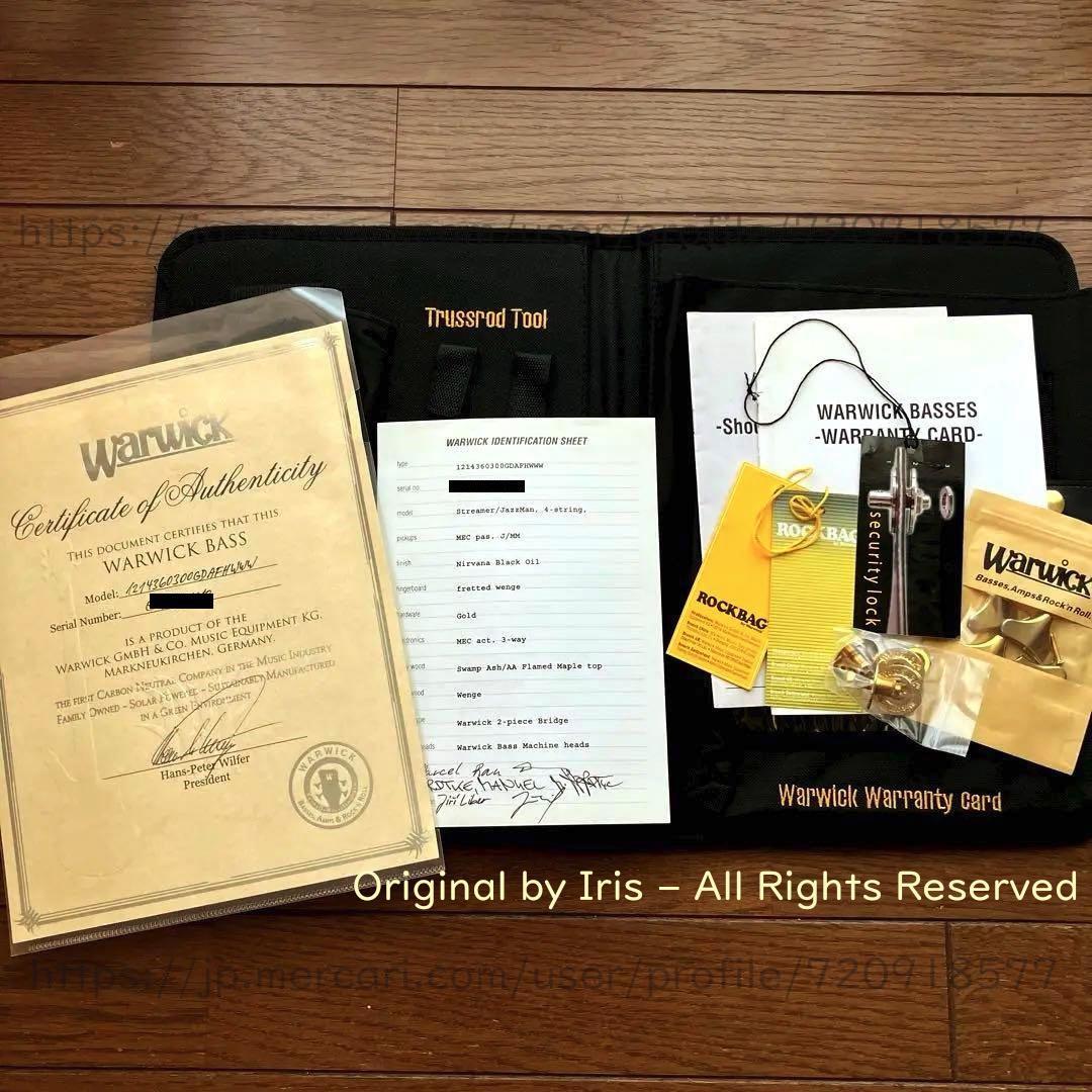 ベース Warwick Streamer Jazzman
