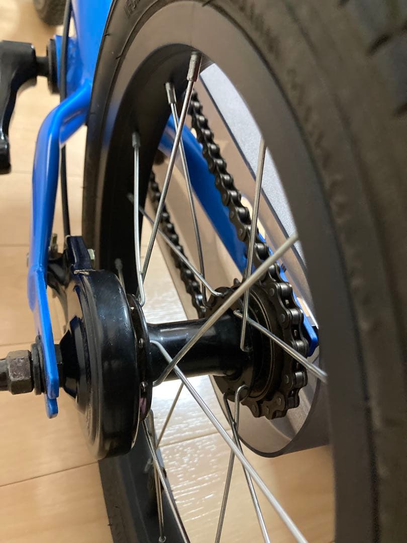 【神戸市引取限定】STRIDER 14X ストライダー キッズバイク 子供 青