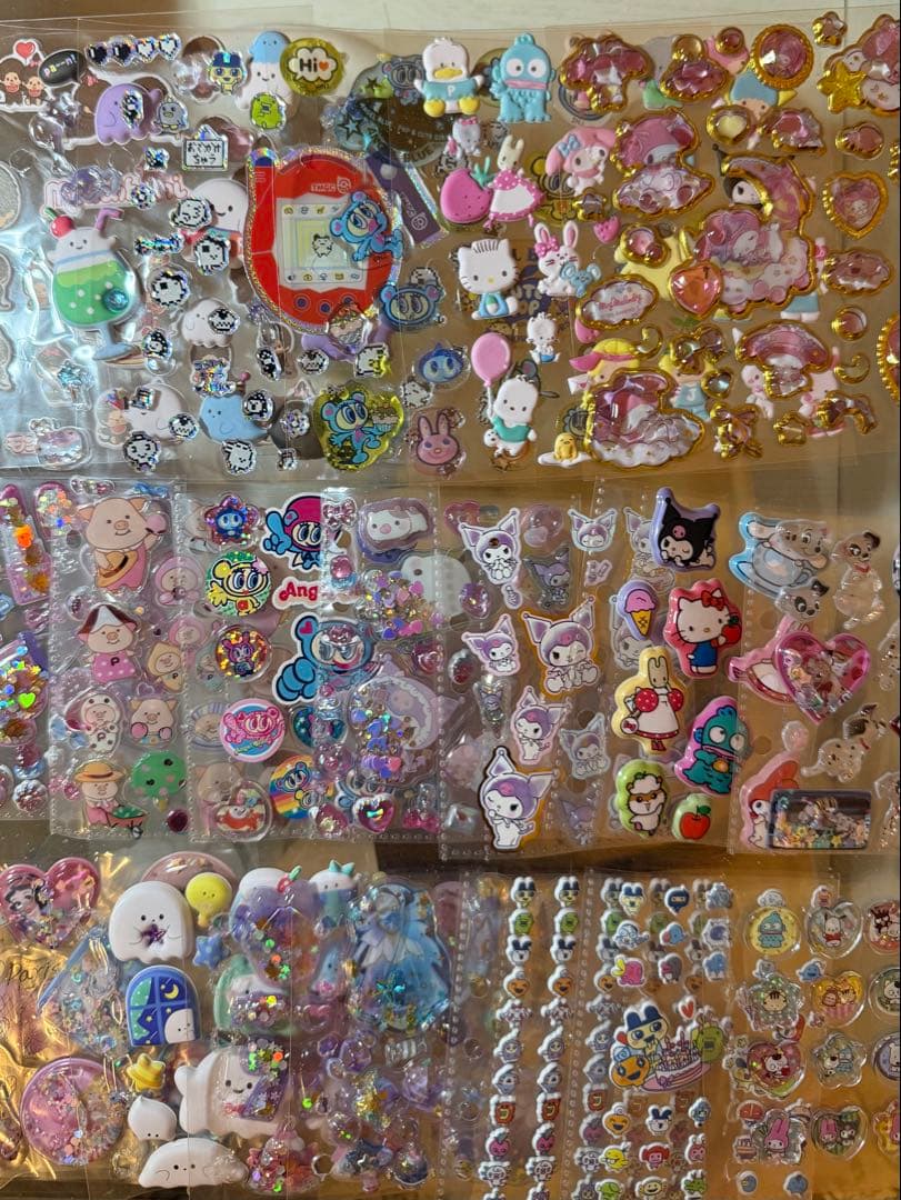 シール　ボンボンドロップシールなど