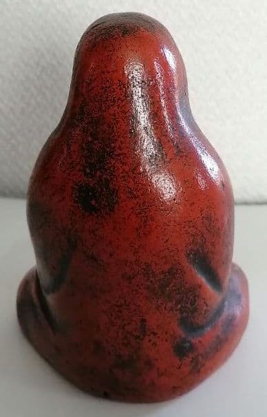 備前焼　赤達磨
