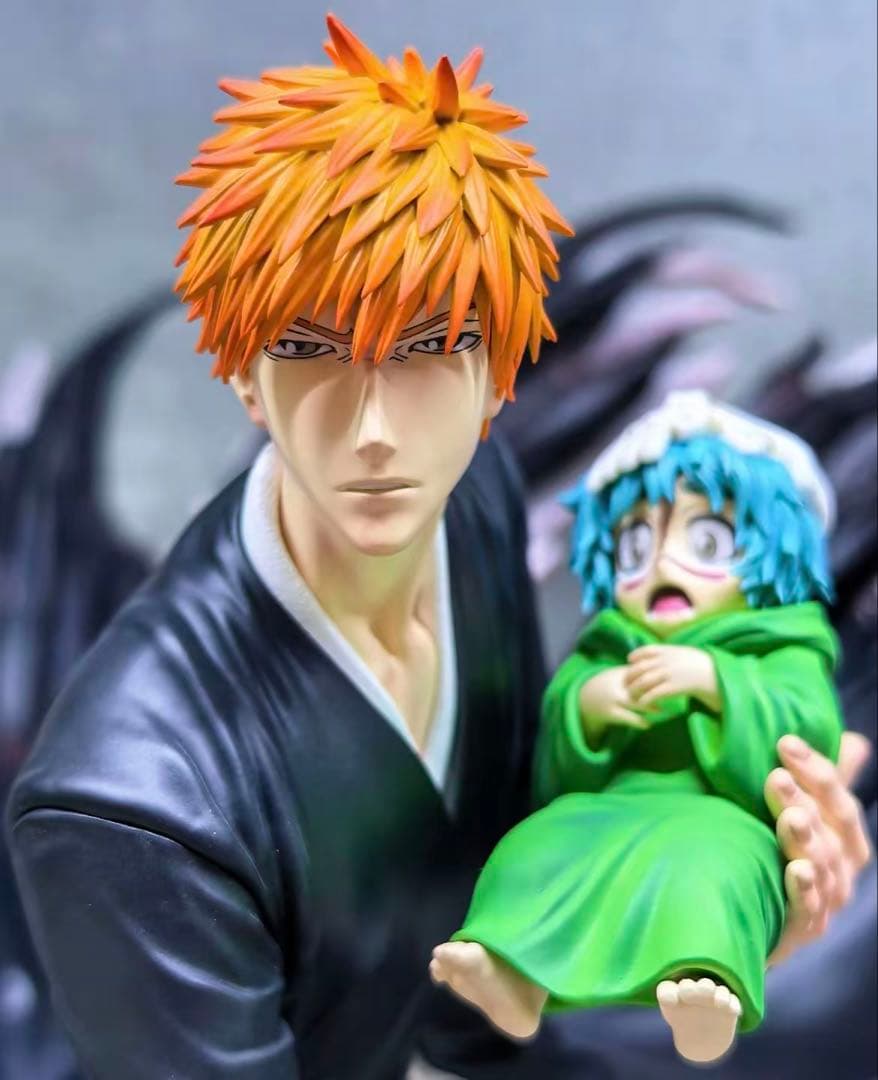 BLEACH 黒崎一護 ガレージキット ガレキ スタチュー⑧⑤