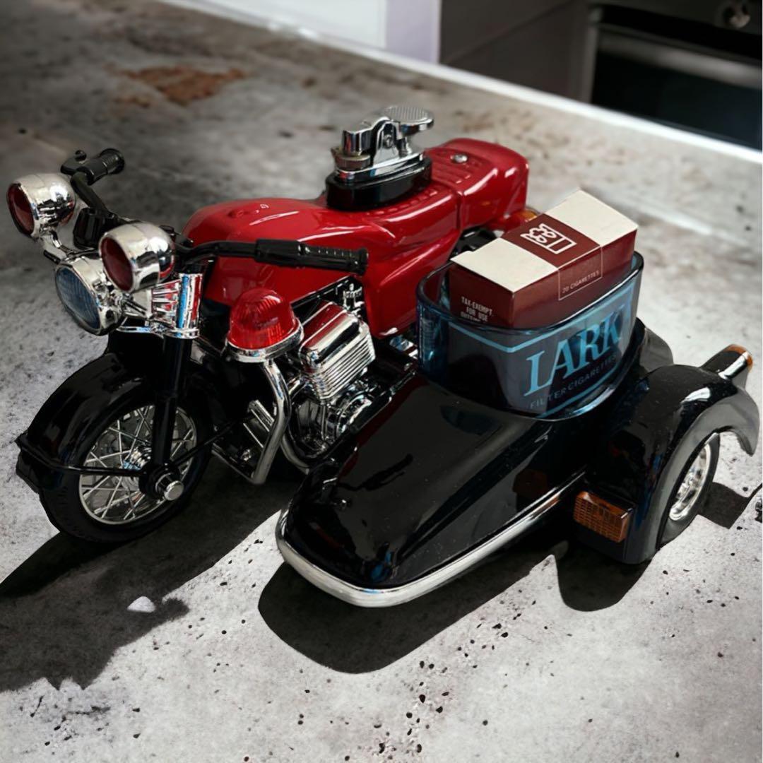 激レア！バイク型ライターWonderGalsサイドカーM-2Aジッポ Zippo