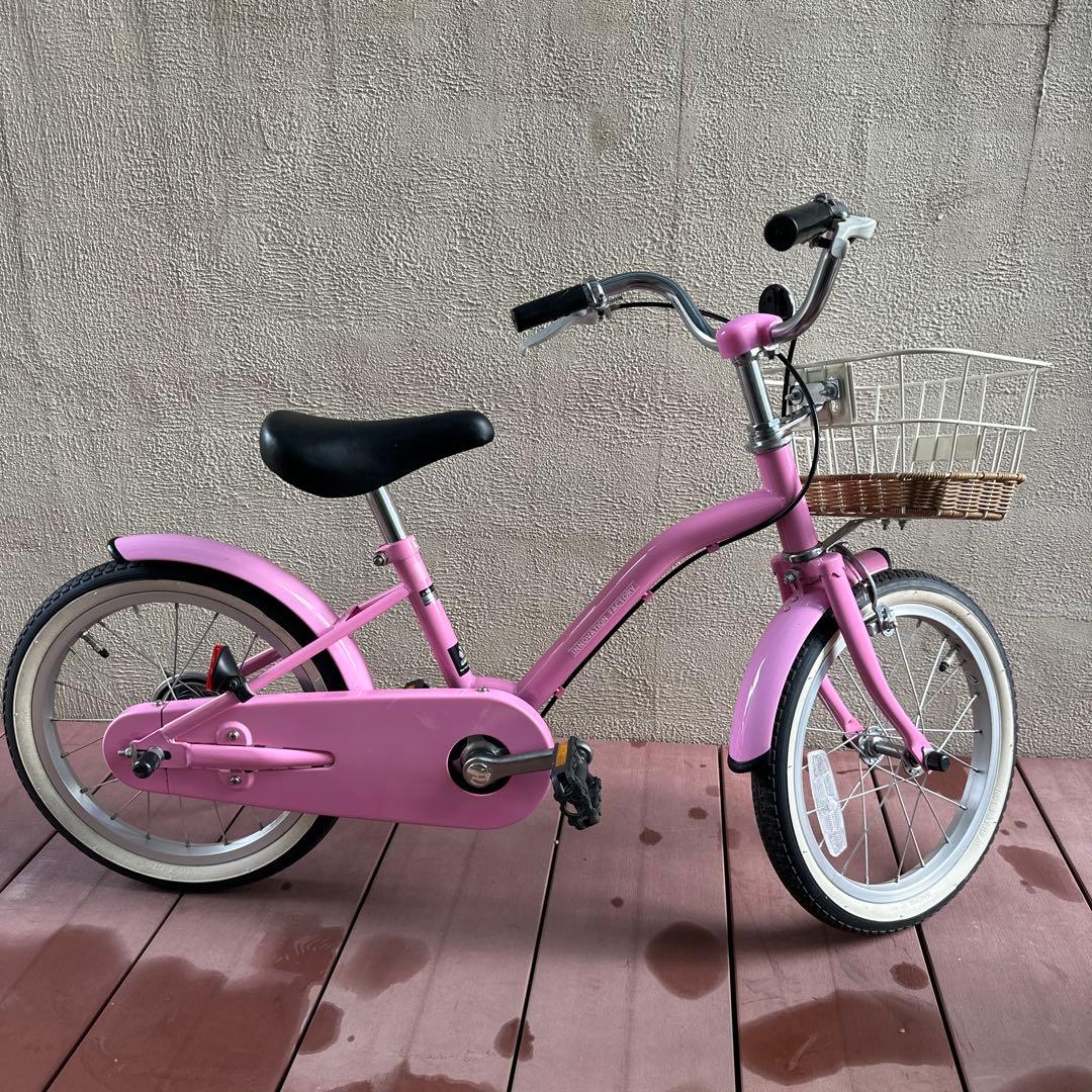 あさひ　INNOVATION FACTORY 幼児用自転車 ピンク　16インチ