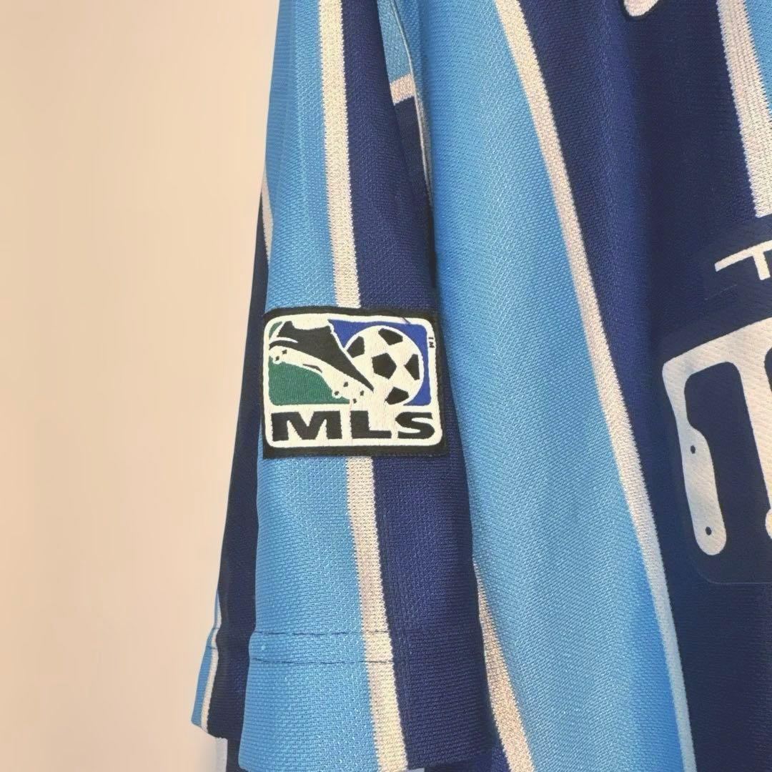 90s MLS NIKE ストライプ タンパベイ ミューティニー　ユニフォーム