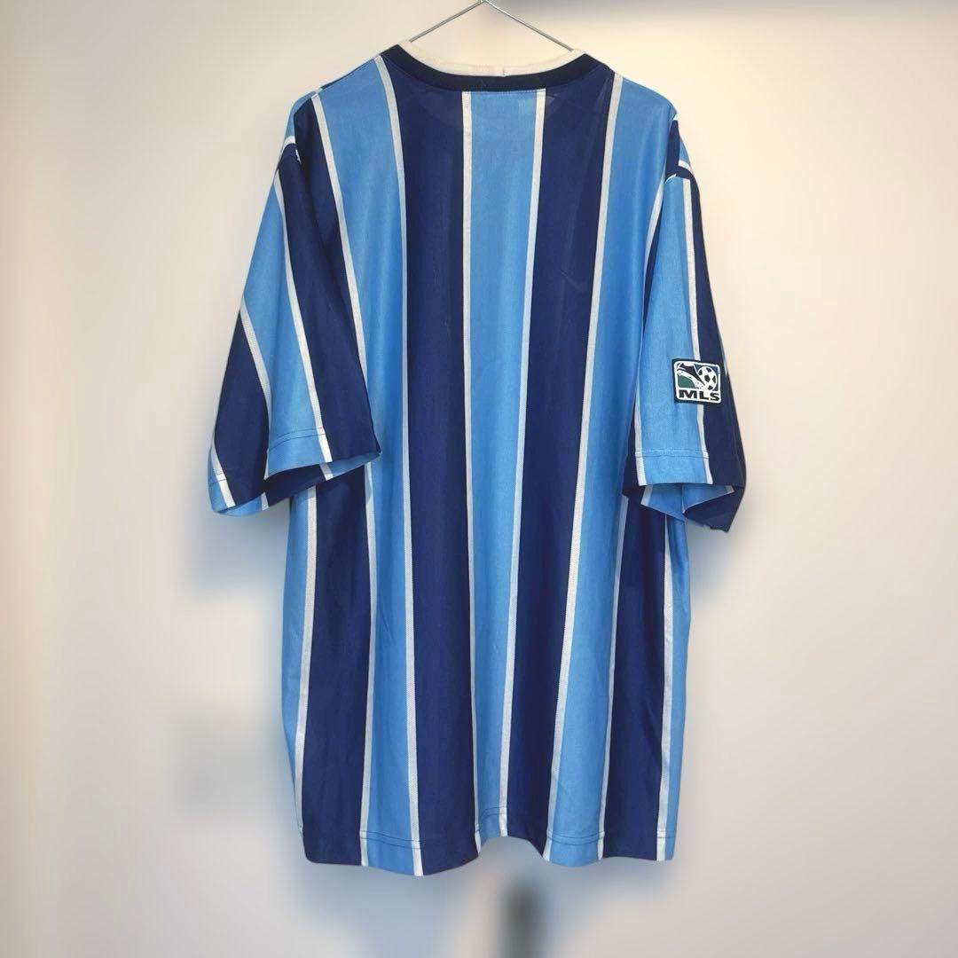 90s MLS NIKE ストライプ タンパベイ ミューティニー　ユニフォーム
