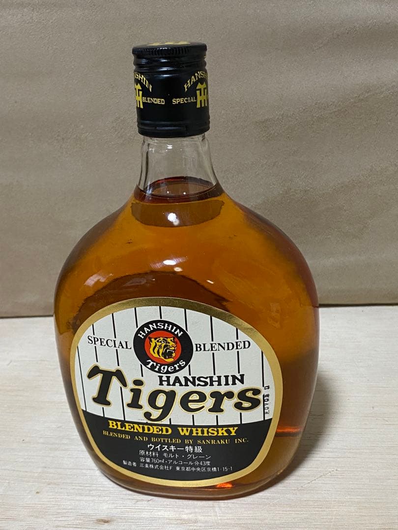 阪神タイガース　ウイスキー　1985年優勝記念ボトル