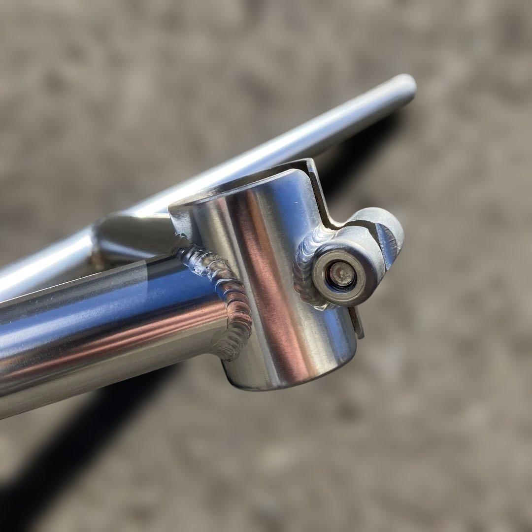 FAIRWEATHER bullmoose bar (silver) ハンドル