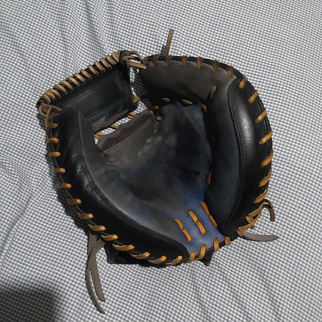 キャッチャーミット 黒/グレー