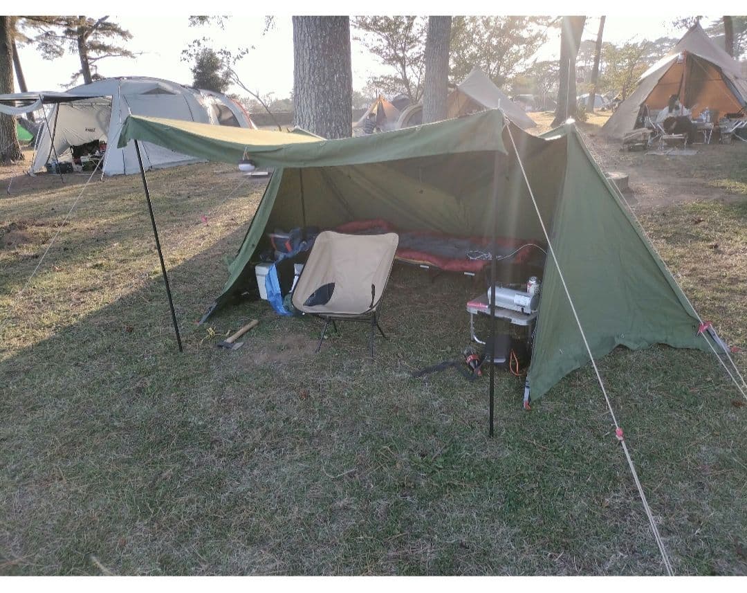 数時間だけ値引き！スームルーム　パップテント　TC