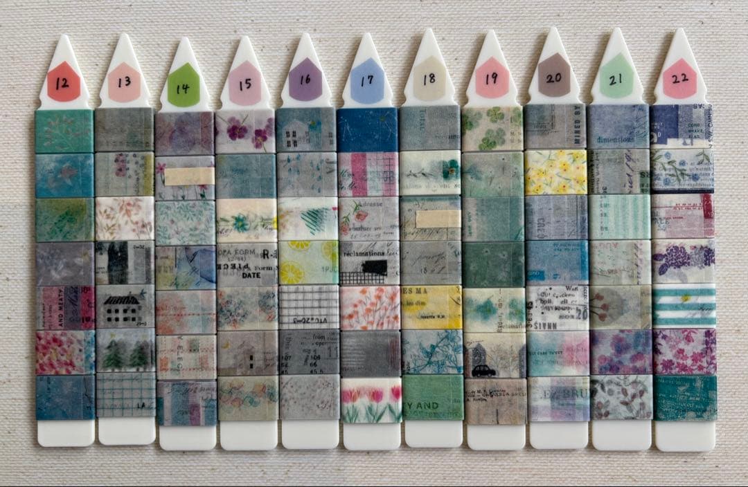 ヨハク　マスキングテープ329種類　各約50cm お裾分け　切り売り