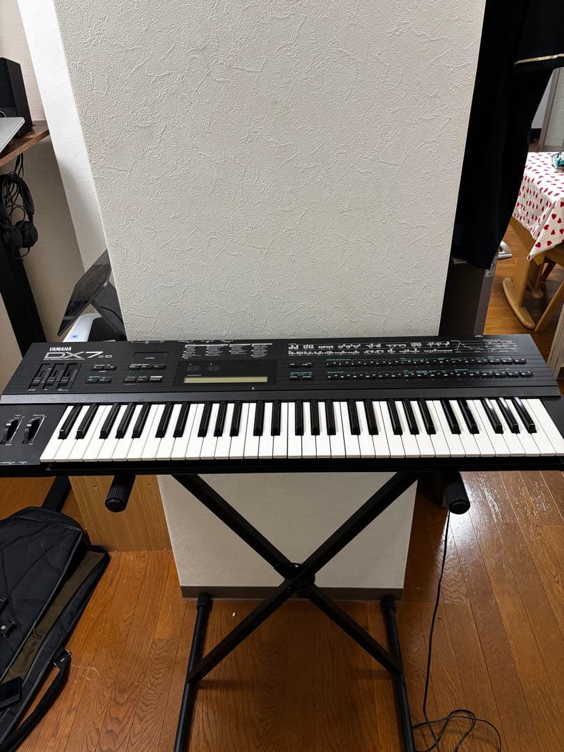 【美品】Yamaha DX7 II-D 純正ケース・説明書・カートリッジ付