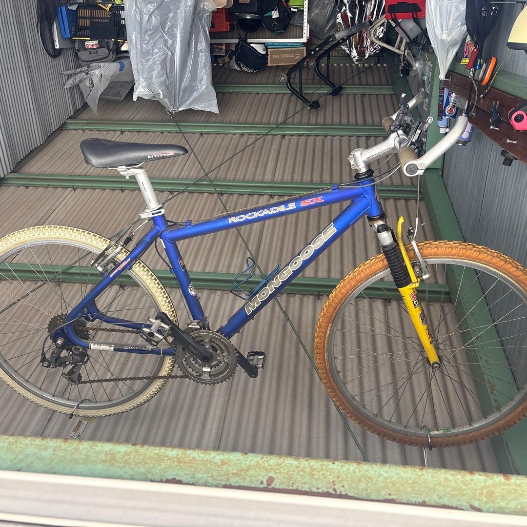 マウンテンバイク　マングース　シマノXTR 使用