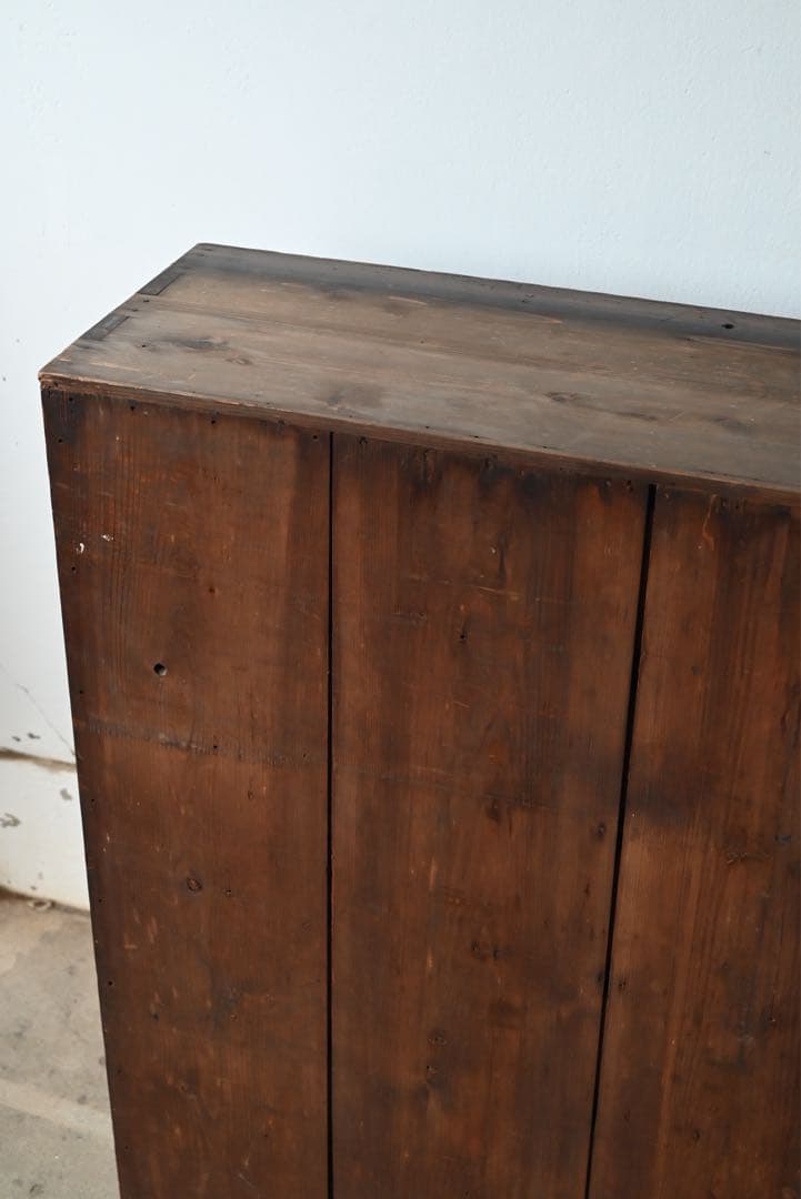 最終値① 店舗什器 引出 古家具 古道具 古美術 骨董 アンティーク 箪笥 抽斗