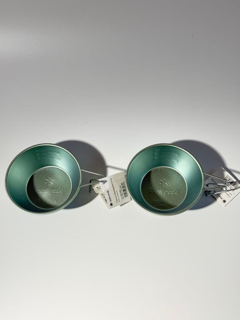 スノーピーク シェラカップ 2個セット 【FUKUYAMA限定】