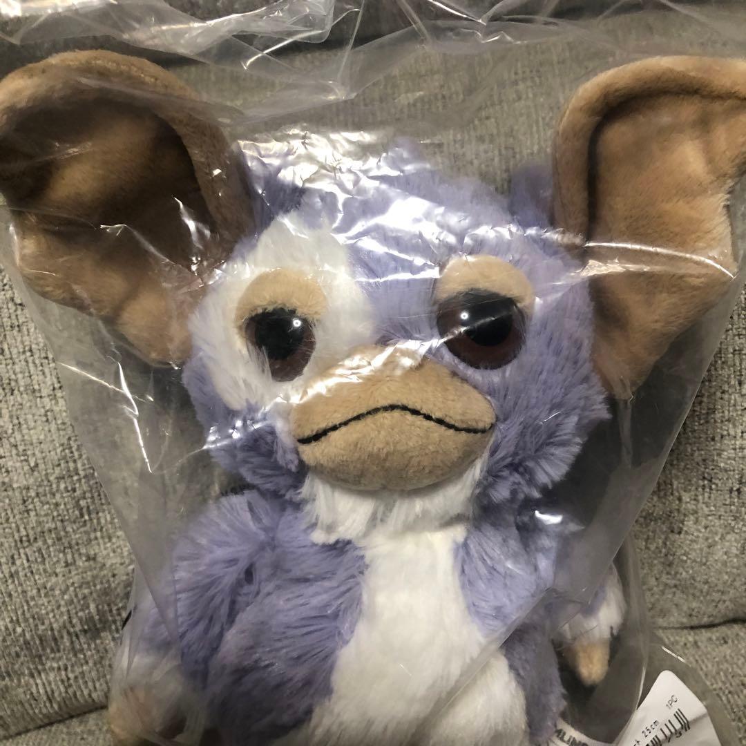 GREMLINS ギズモ　ライラックグレー ぬいぐるみ 25cm