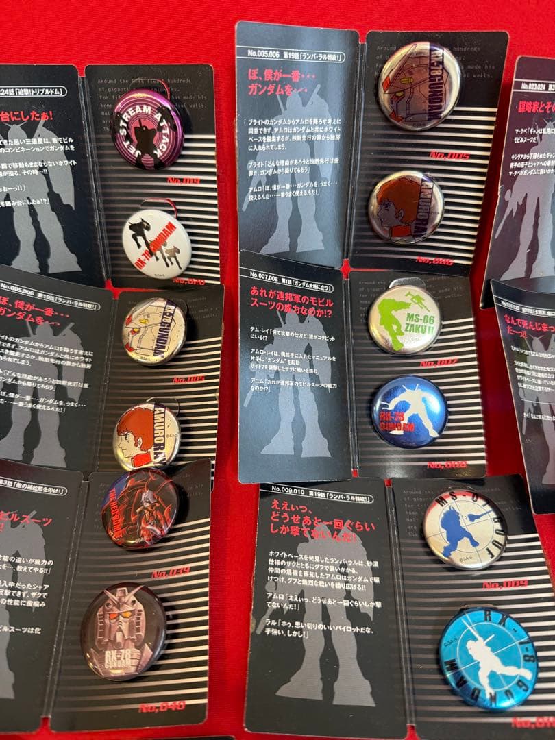 機動戦士ガンダム ★☆ 缶バッジ ガンダム GUNDAM 第2弾 まとめて