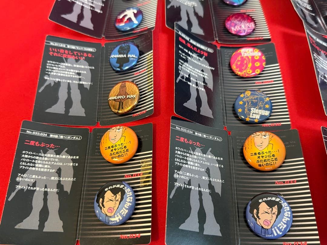 機動戦士ガンダム ★☆ 缶バッジ ガンダム GUNDAM 第2弾 まとめて