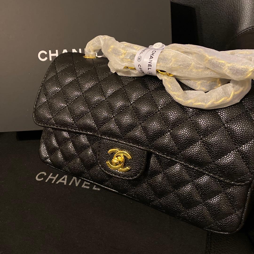 CHANELノベルティ キャビアスキン
