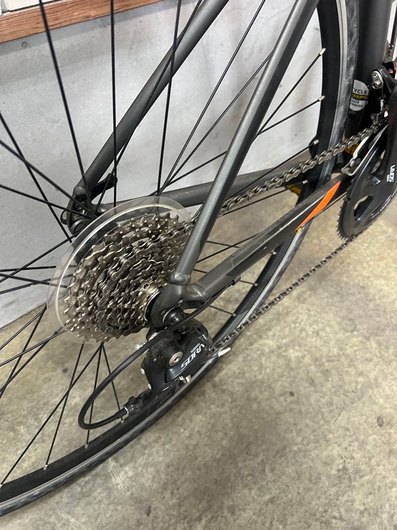 GIANT ロードバイク グレー/オレンジ 700C