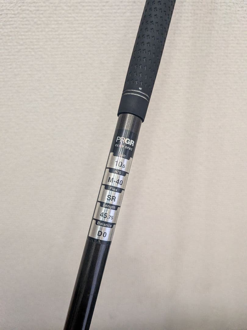PRGR LS ドライバー【値下げしました】 10.5° SR