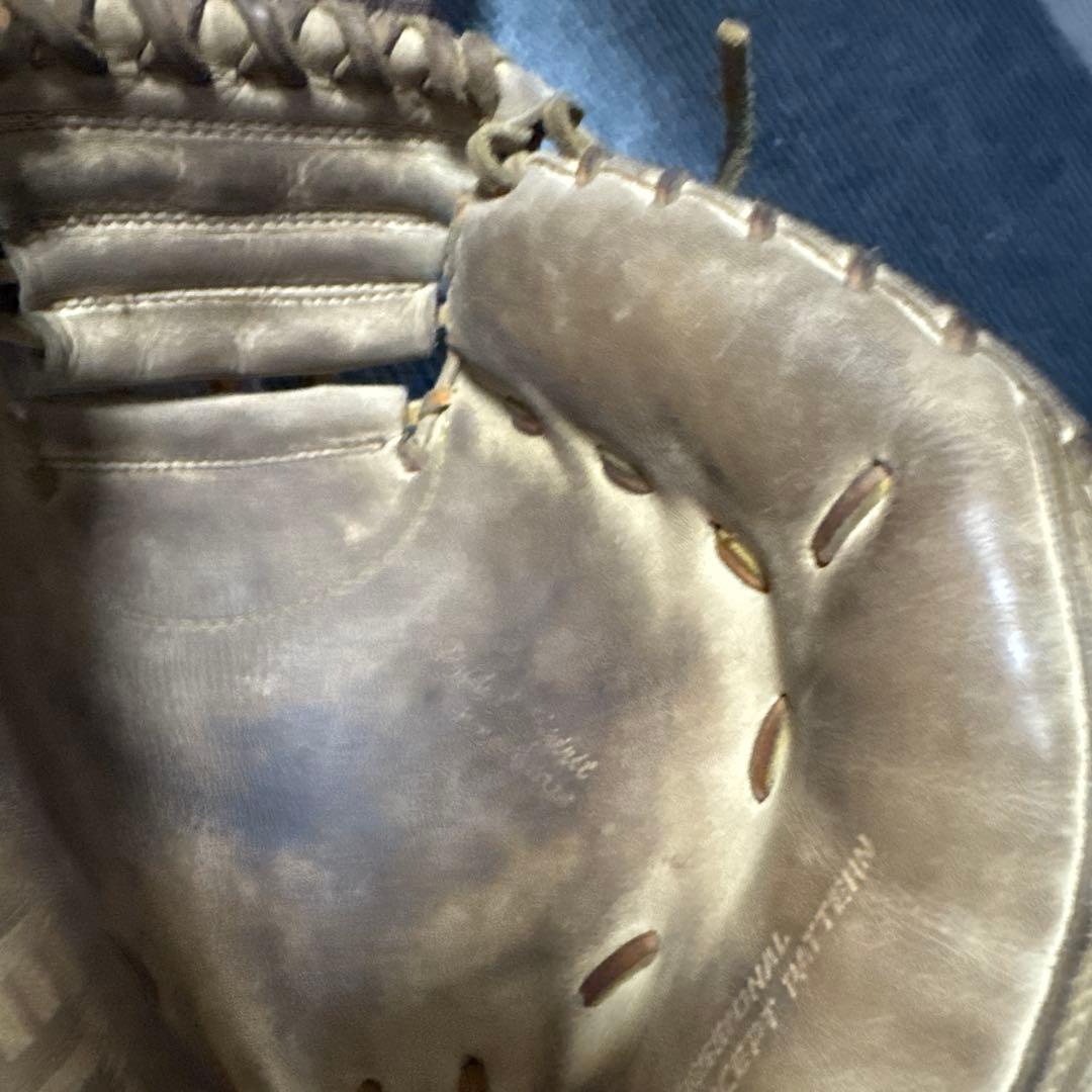 ZETT 軟式野球用キャッチャーミット ベージュ