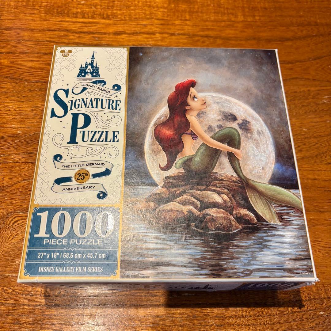 リトルマーメイド 25周年 記念パズル 1000ピース　米ディズニー