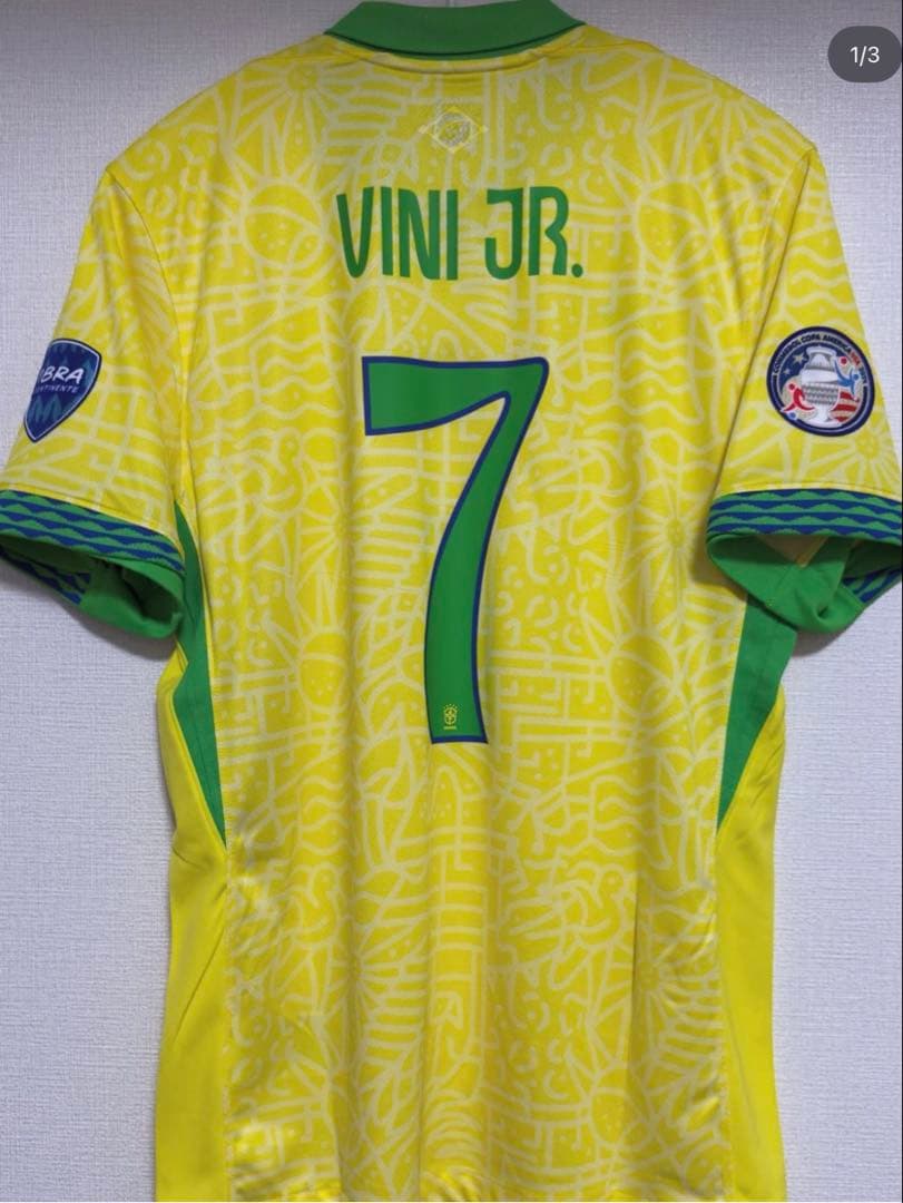 ユニフォーム ヴィニシウス ブラジル レプリカ 日本未発売