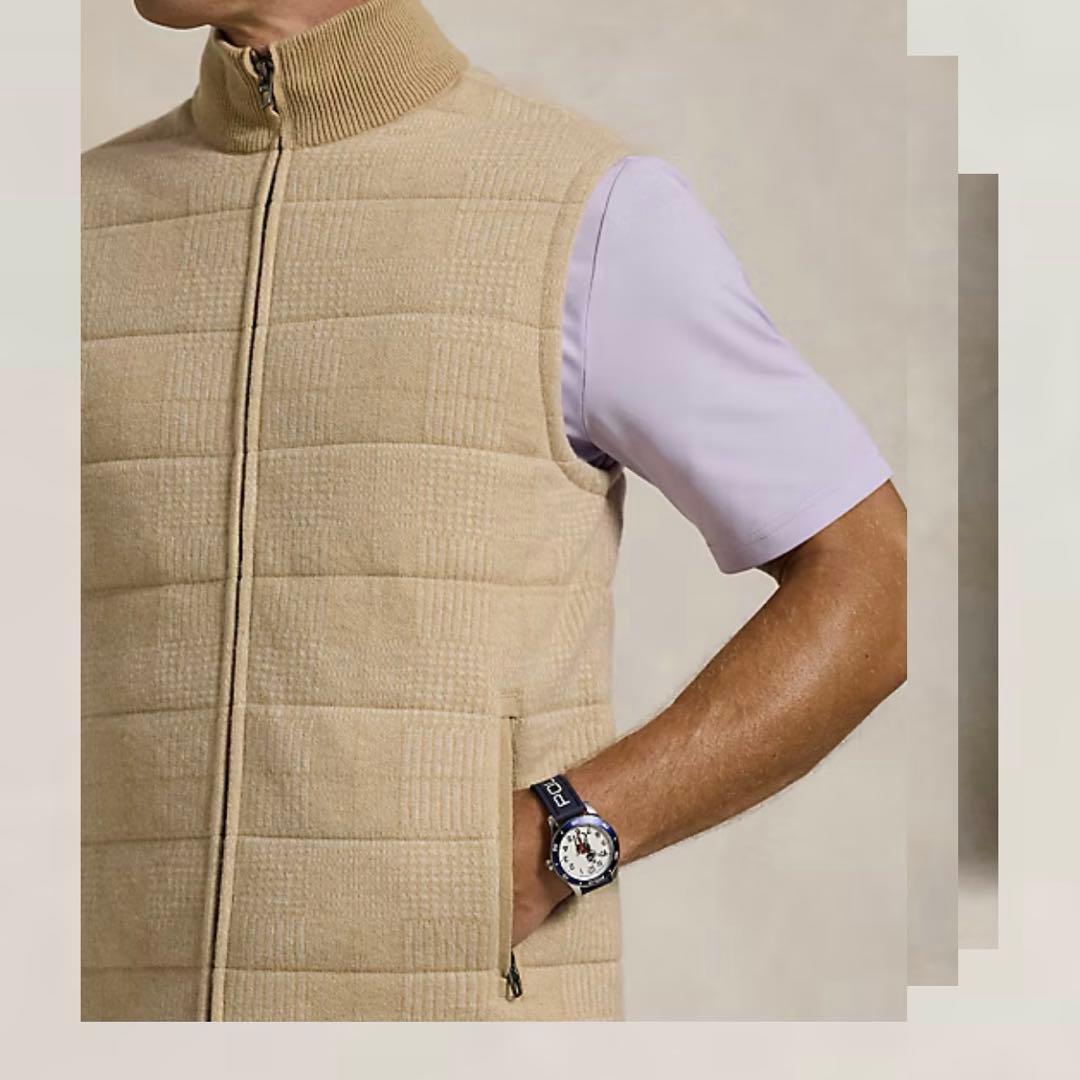 定価6万越え　RLX ダウンベスト ベスト ウール　新品未使用　ゴルフ