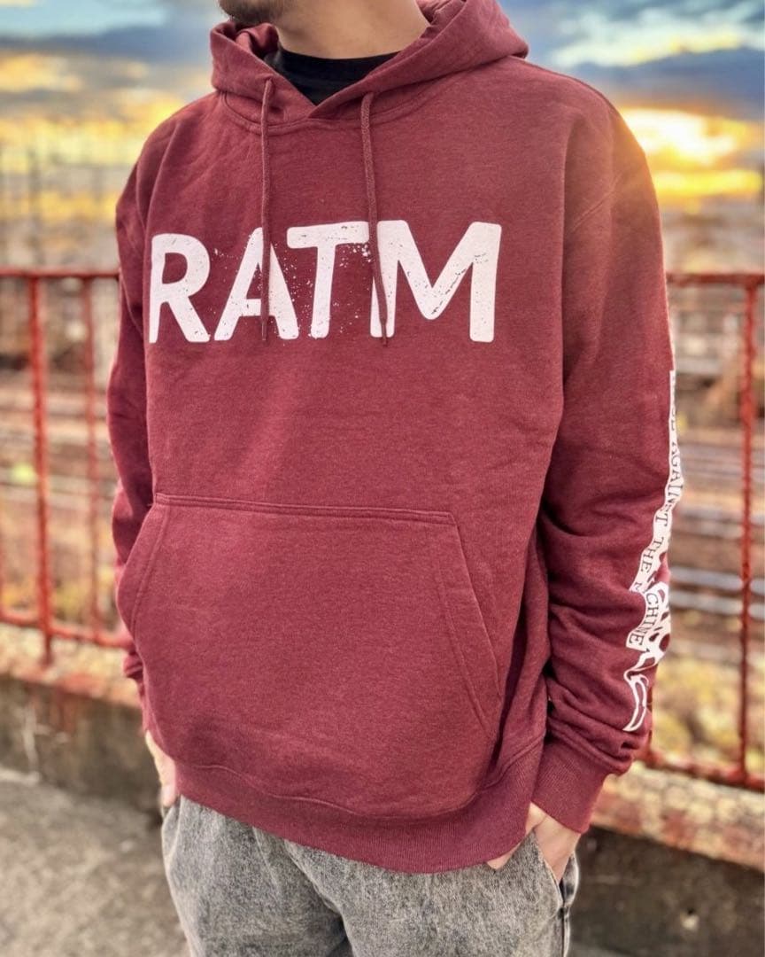 新品未使用 RAGE AGAINST THE MACHINE パーカー XL