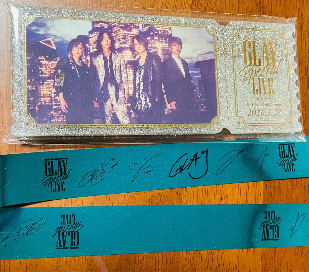 GLAY ローソン　アクリルブロック