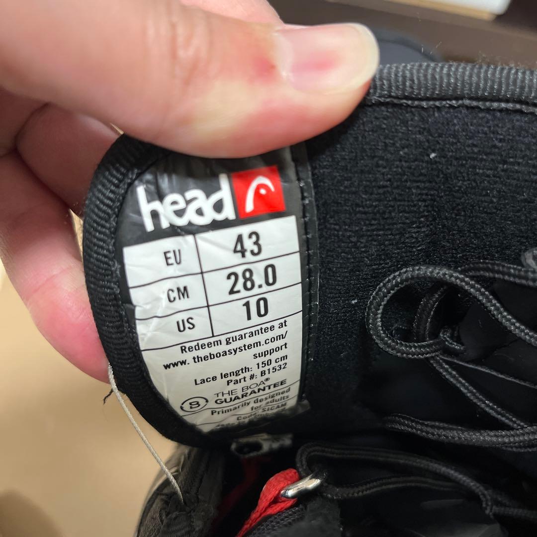 もんろーさま　専用head ヘッド スノーボードブーツ ストライクボア