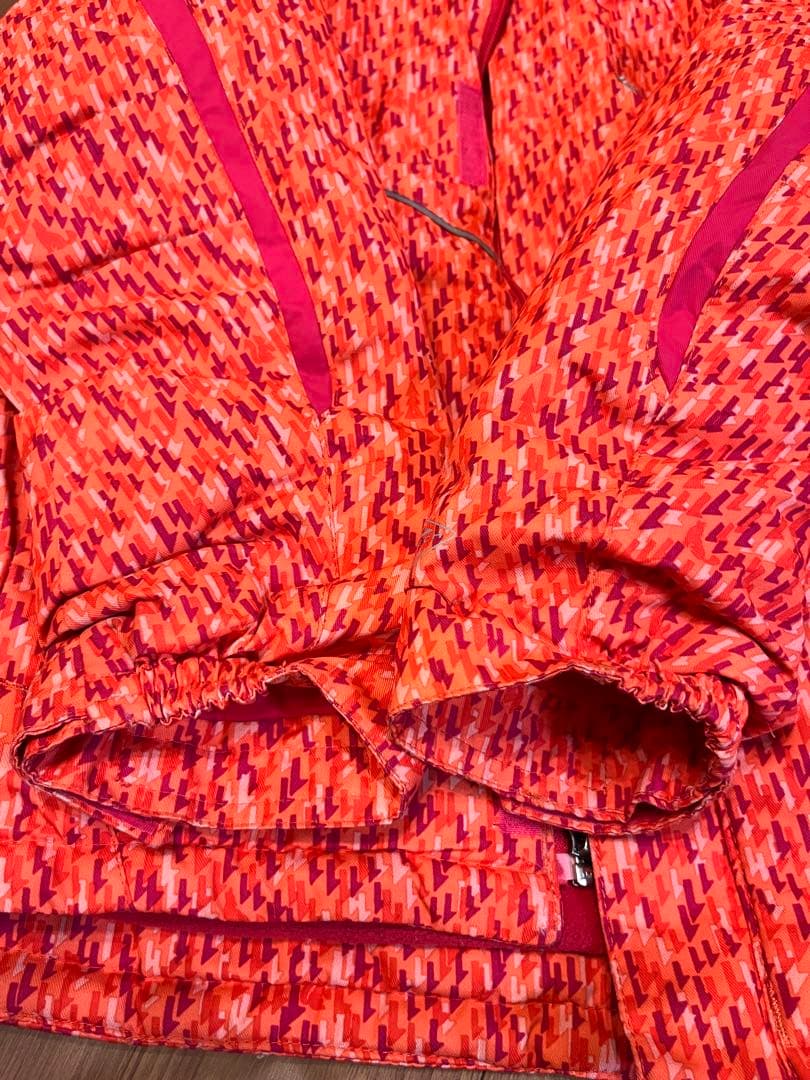 Columbia 子供用スキーウェア オレンジ/ピンク