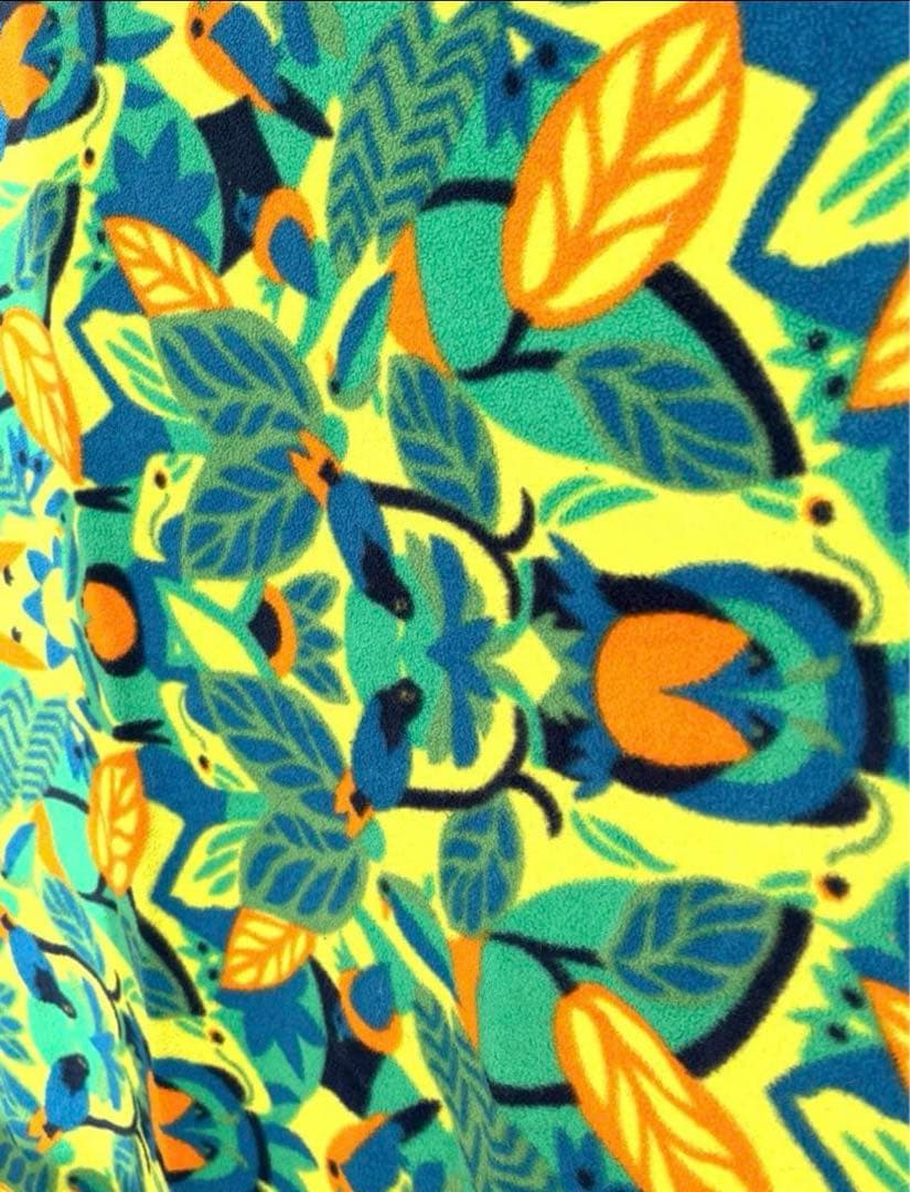 日本未発売　ヴィンテージ Patagonia バード　シンチラ　ブランケット