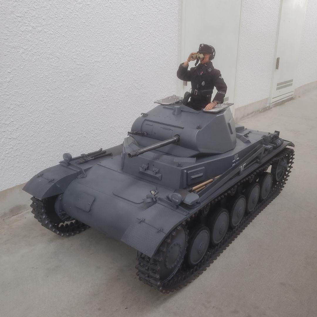 1/6スケール ドイツ軍戦車 模型 軍人フィギュア付き　値下げ交渉可