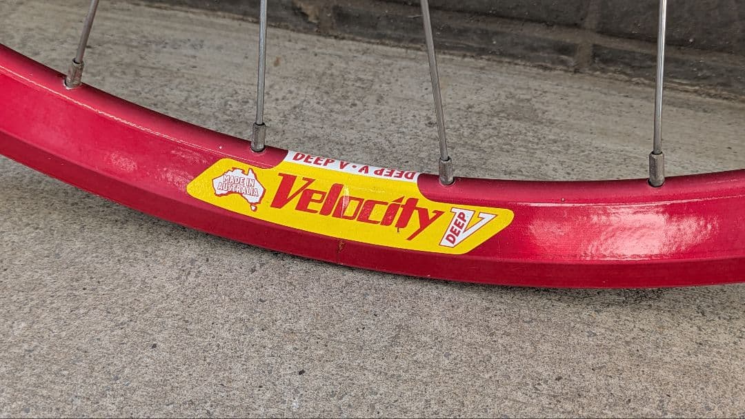 velocity deepv 赤 × グランコンペ シルバー 32H