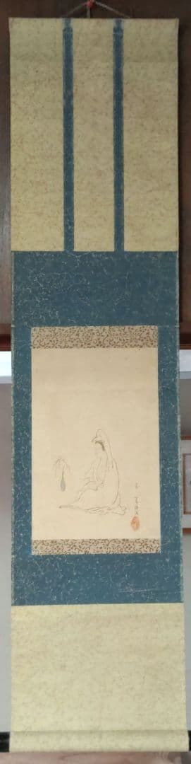 観音様掛軸　Y260