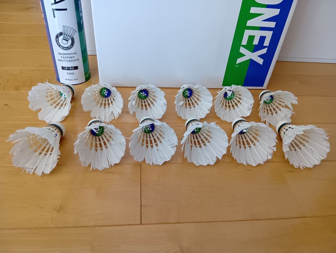 中古　ヨネックス　ニューオフィシャル　バドミントンシャトル　10ダース