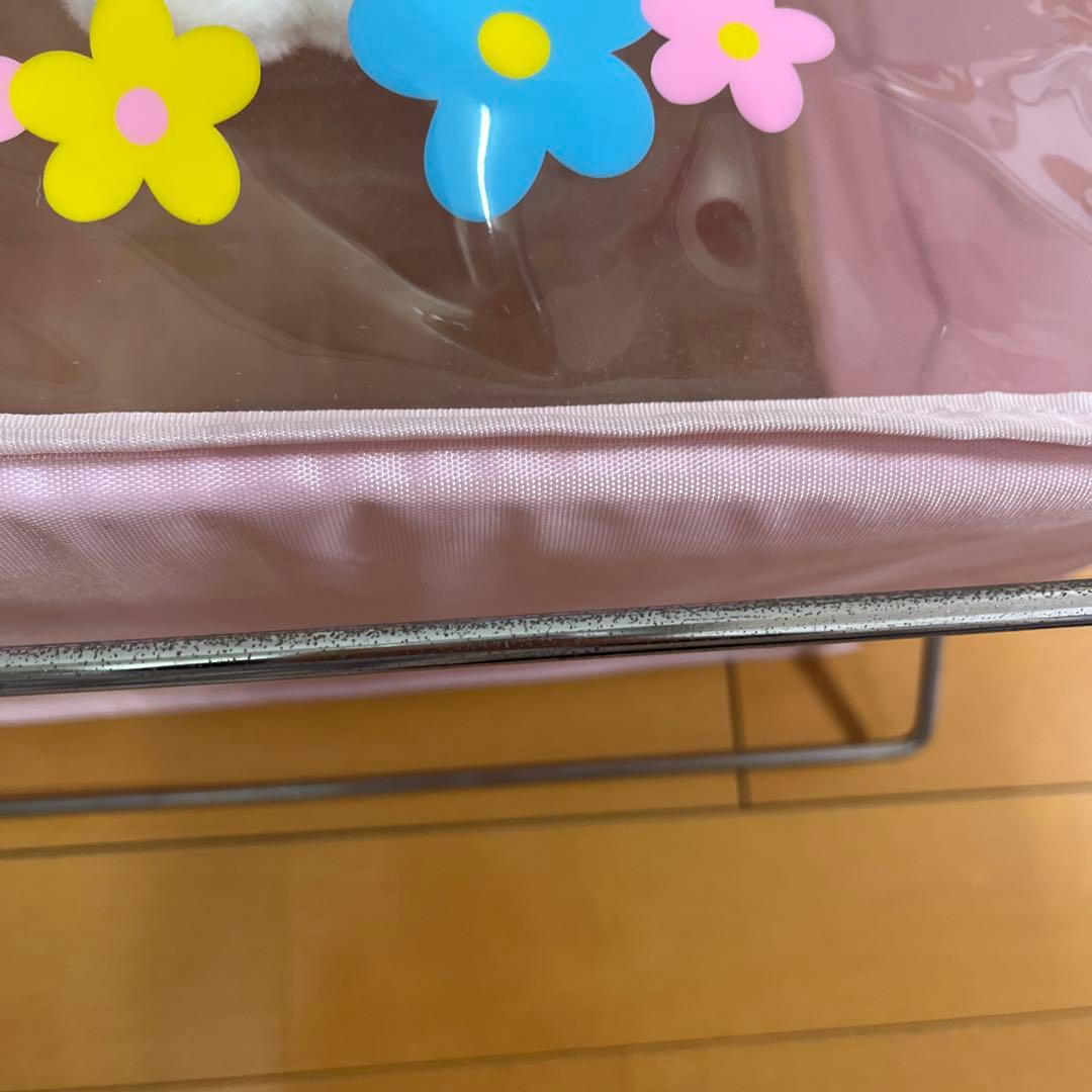 サンリオ レトロ 当時物 キティ キャシー クリア ぬいぐるみ入り収納ケース