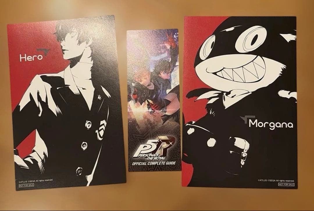 ペルソナ5 ブックマーカー　イラストカード　ジョーカー　雨宮蓮　P5R