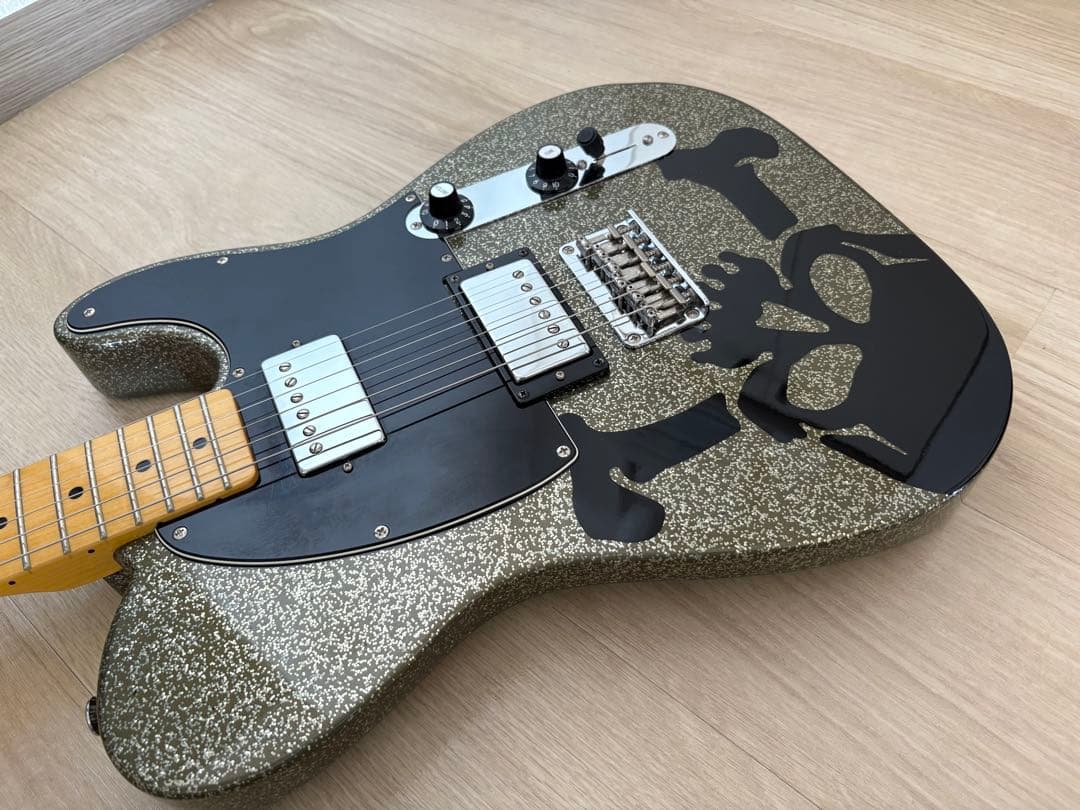 美品 SCANDAL HARUNAモデルSkullsilver